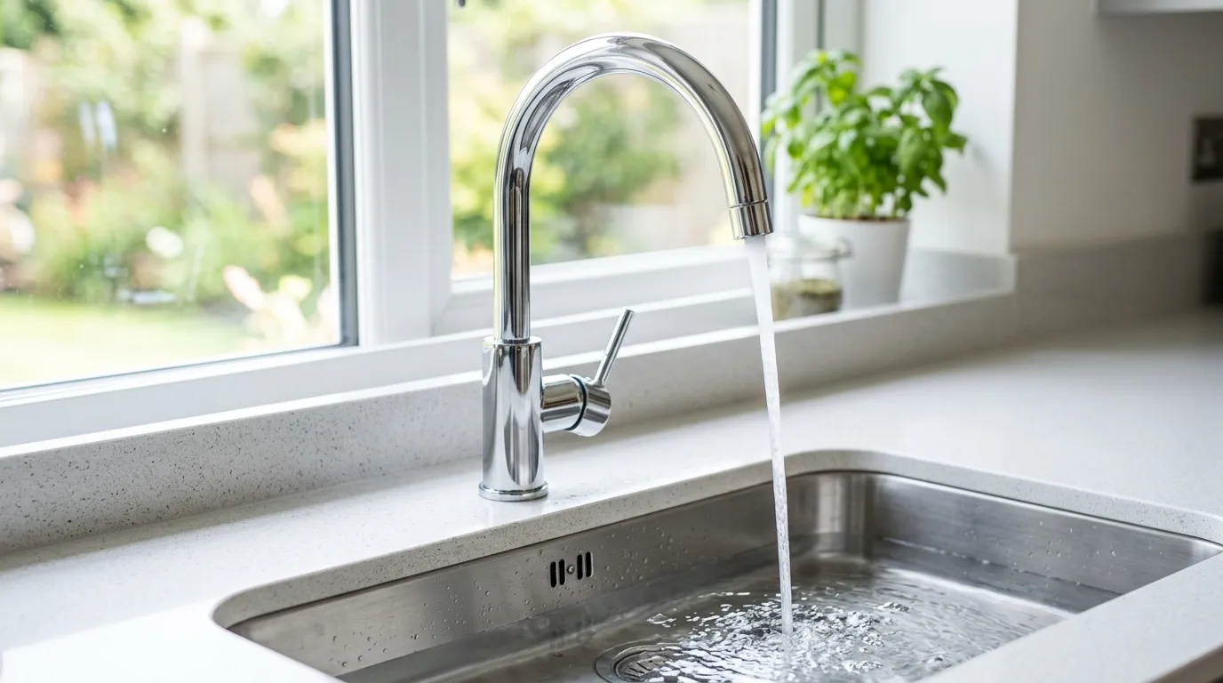 Local Plumbing Master Pros same day plumber fixing a faucet in Terrebonne, OR